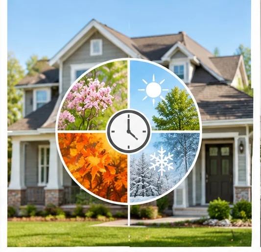 When Is the Best Time of Year to Install Roller Shades in a New Home?