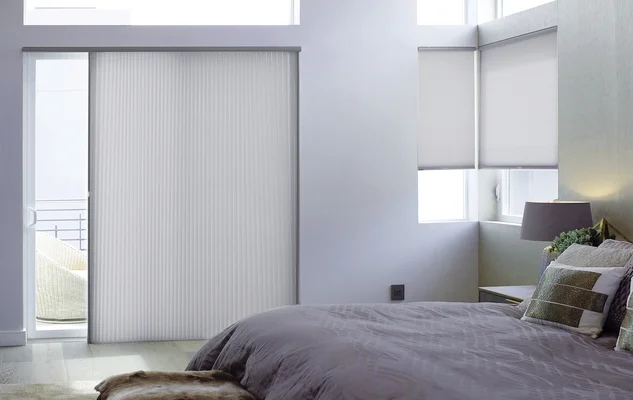 Vertical Honeycomb Shades